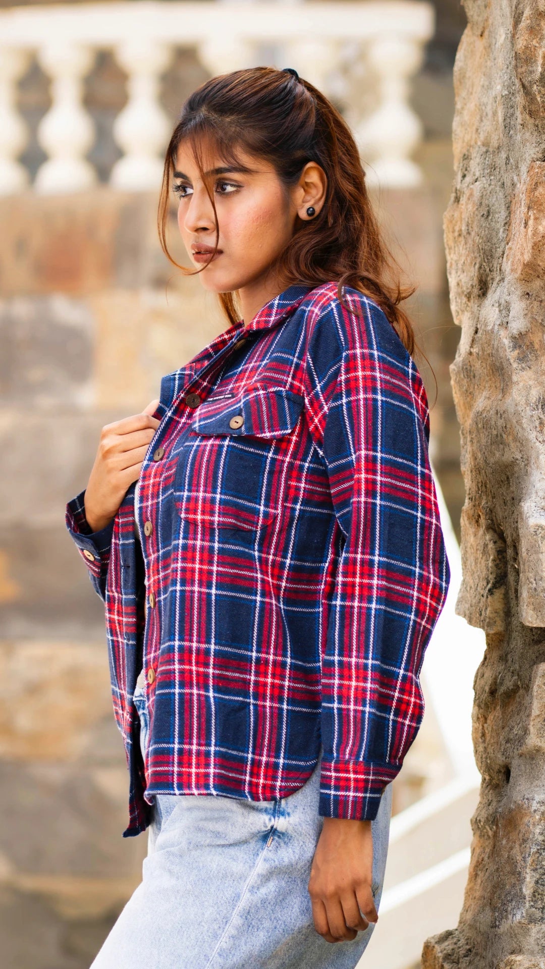 Highland Navy Overshirt