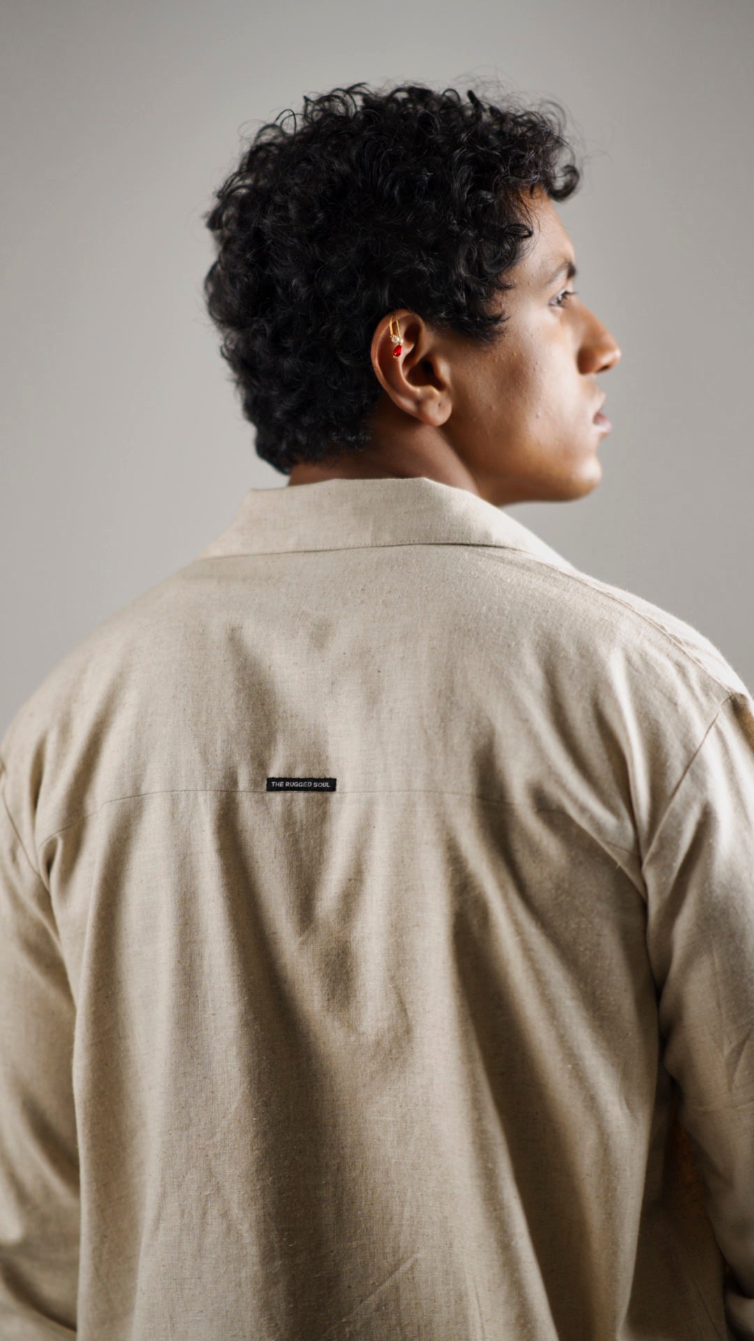 Men's Hemp Bomber Jacket