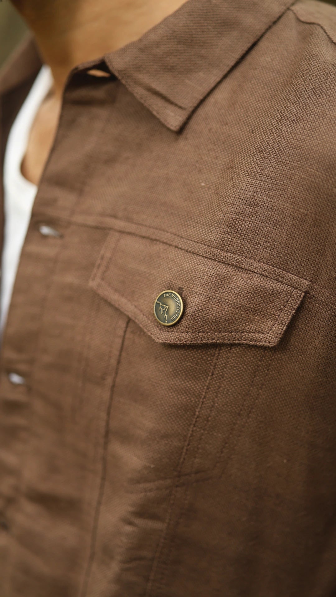 Men's Hemp Trucker - Mahogany Brown