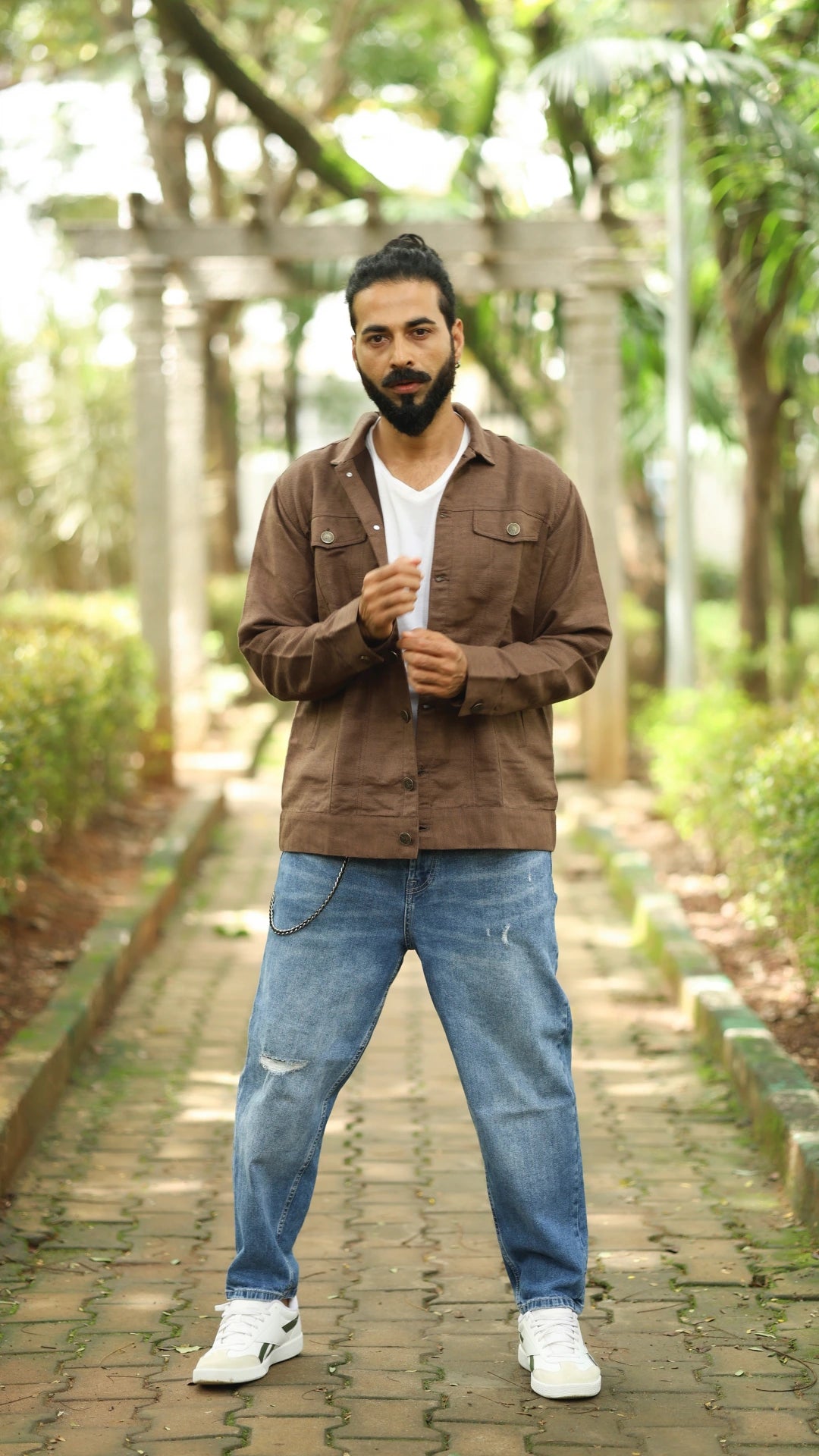 Men's Hemp Trucker - Mahogany Brown