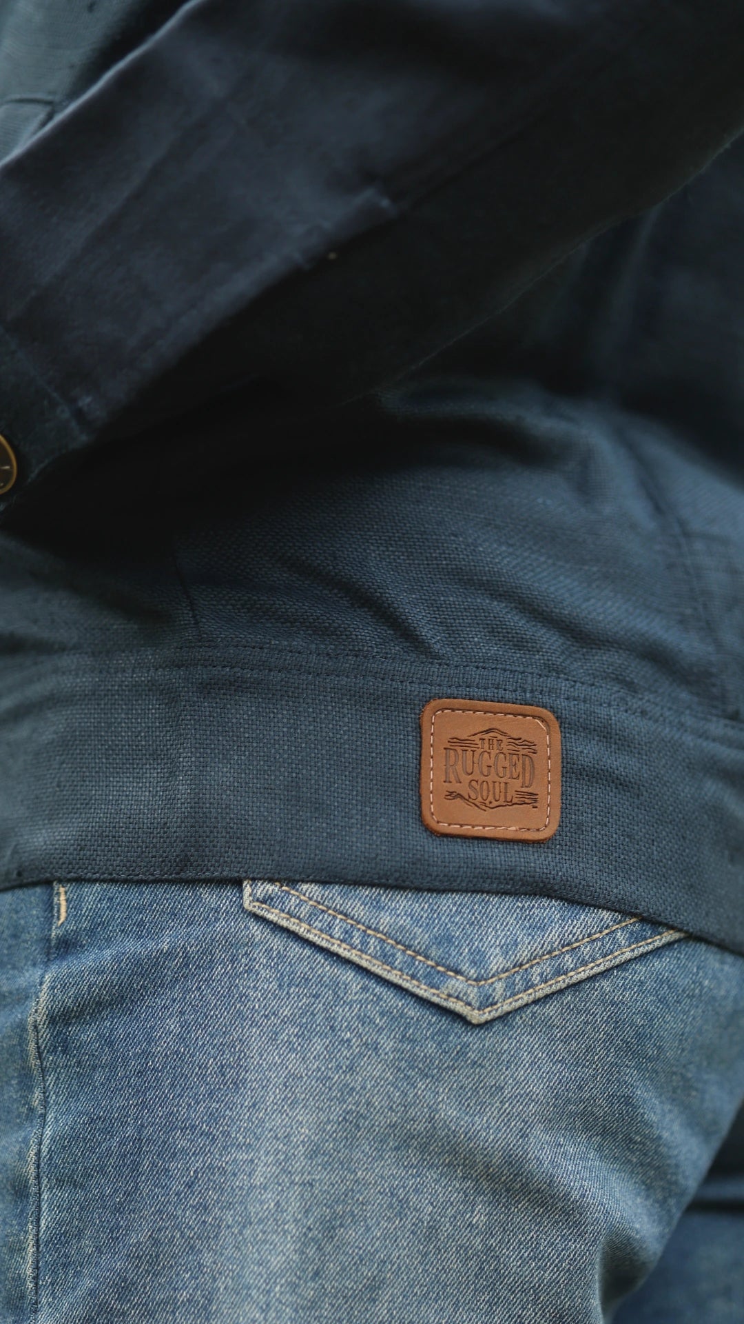 Women's Hemp Trucker - Royal Blue