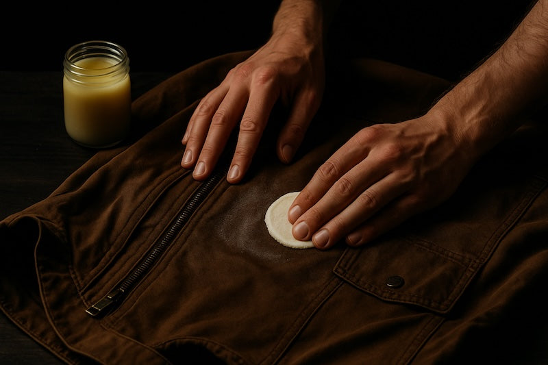 DIY - Waterproofing Wax for Canvas Jackets