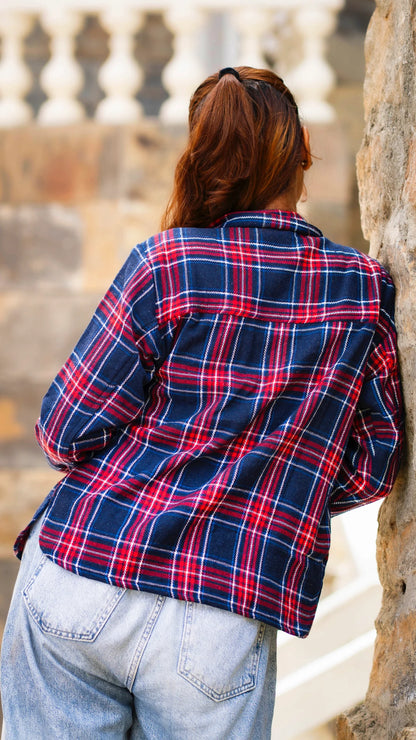 Highland Navy Overshirt