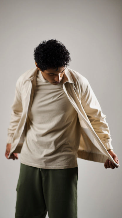 Men's Hemp Bomber Jacket
