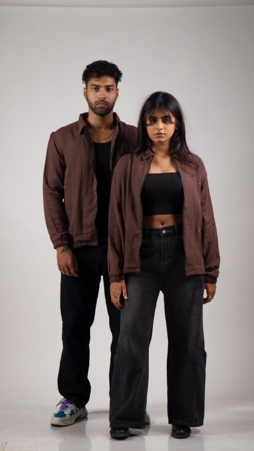 Unisex Lightweight Jacket - Walnut Brown