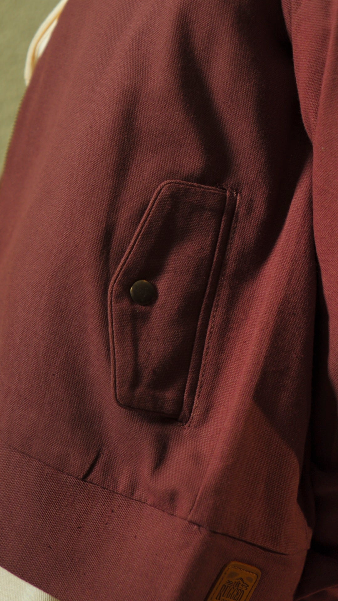 Women's Cotton Canvas Jacket - Orchid Plum