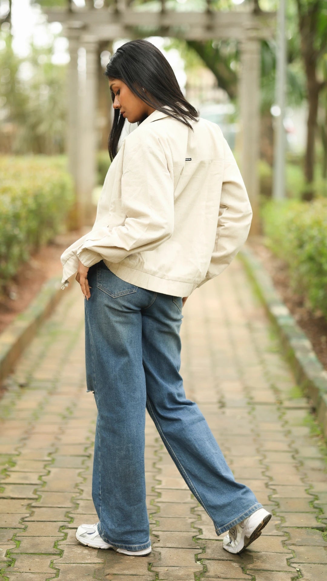 Women's Hemp Bomber Jacket