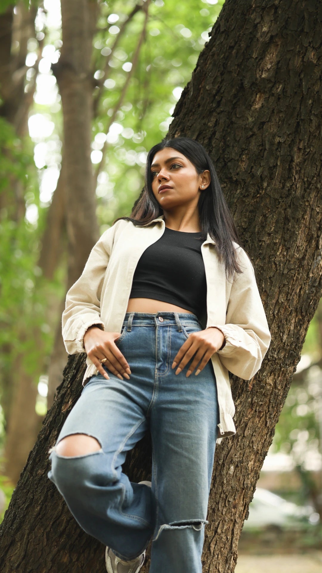 Women's Hemp Bomber Jacket